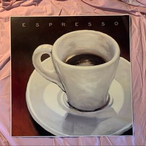 "Espresso Nero" by Marco Fabiano 27" x 27 1/2"